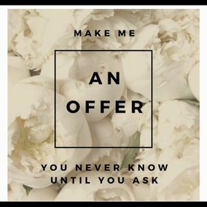 Make me an offer 😄